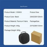 STARTRC GAMES For Meta Quest 3S / Quest 3 / Quest 2 Carrying Case Snowflake Cloth VR Headset Storage Bag Metanexus XR