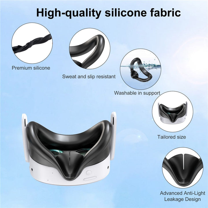 Quest 3S face mask silicone cover Metanexus XR