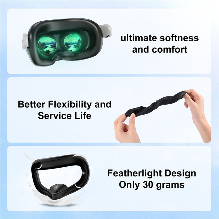 Quest 3S face mask silicone cover Metanexus XR