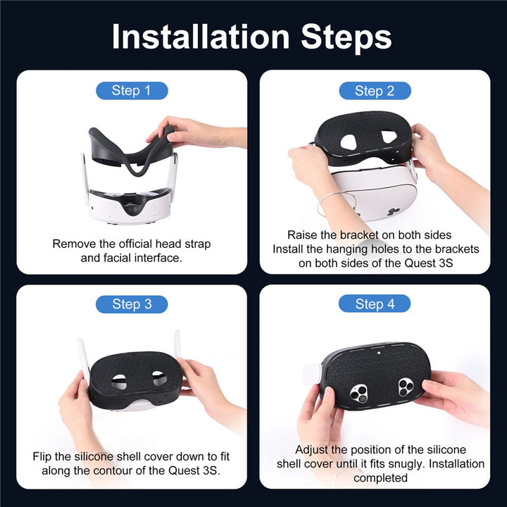 Quest 3S silicone protective case Metanexus XR