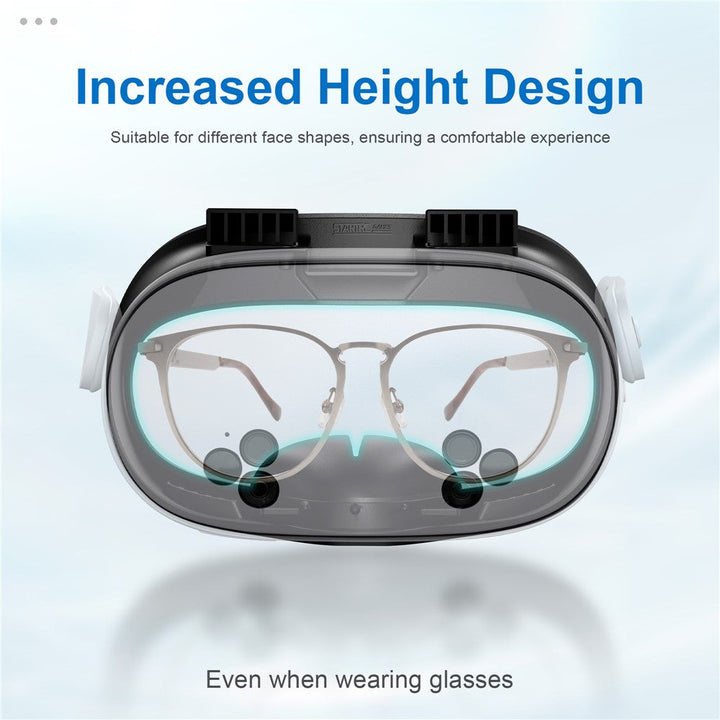 STARTRC GAMES For Meta Quest 3S VR Face Mask Leather  /  Lycra Foam Pad Breathable Face Cover Metanexus XR