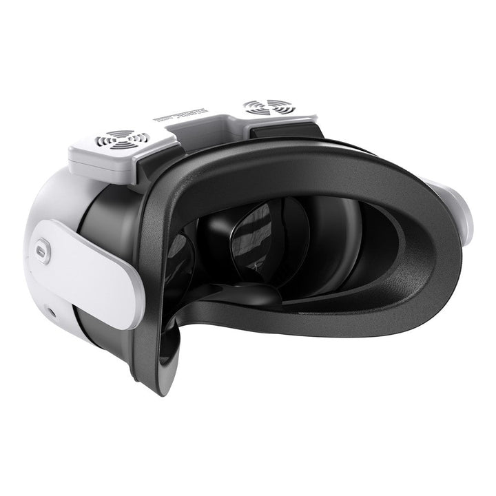 STARTRC GAMES For Meta Quest 3S VR Face Mask Magnetic Cooling Fan Leather  /  Lycra Foam Pad Breathable Face Cover Metanexus XR