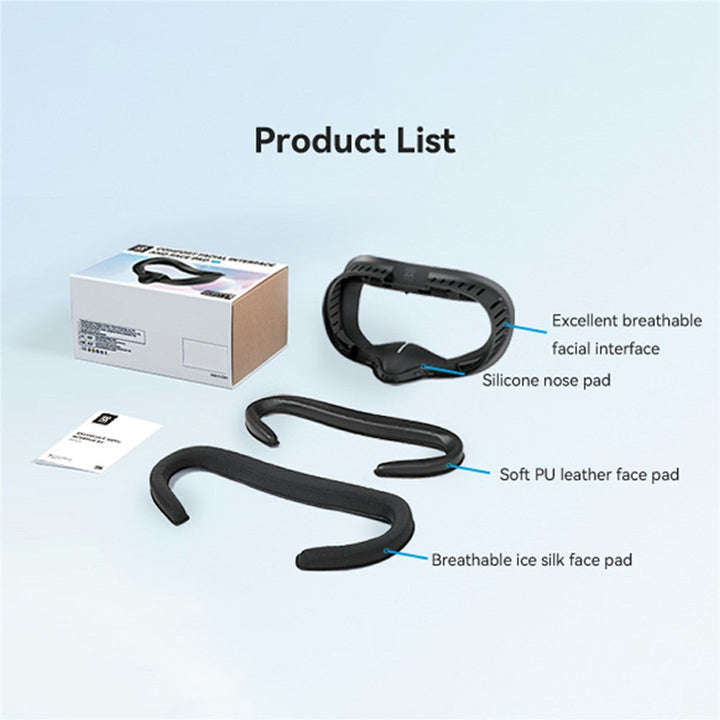 AMVR FC5 For Meta Quest 3S Face Mask VR Headset Cover Ventilated Anti-Fog Cooling Metanexus XR