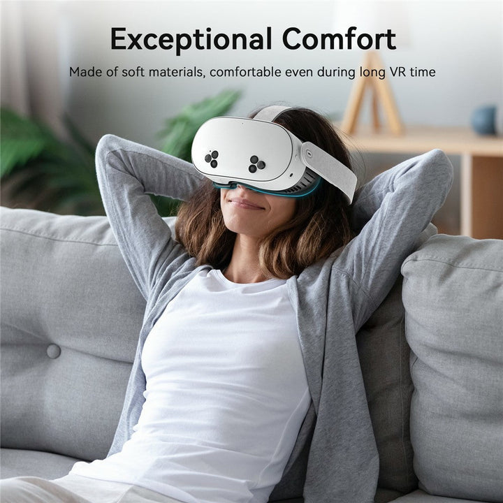 AMVR FC5 For Meta Quest 3S Face Mask VR Headset Cover Ventilated Anti-Fog Cooling Metanexus XR