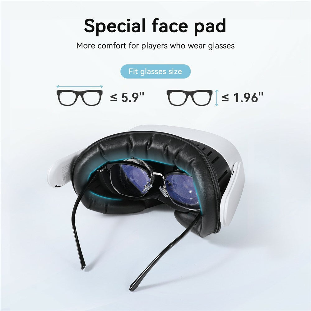 AMVR FC5 For Meta Quest 3S Face Mask VR Headset Cover Ventilated Anti-Fog Cooling Metanexus XR