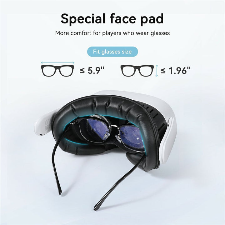 AMVR FC5 For Meta Quest 3S Face Mask VR Headset Cover Ventilated Anti-Fog Cooling Metanexus XR