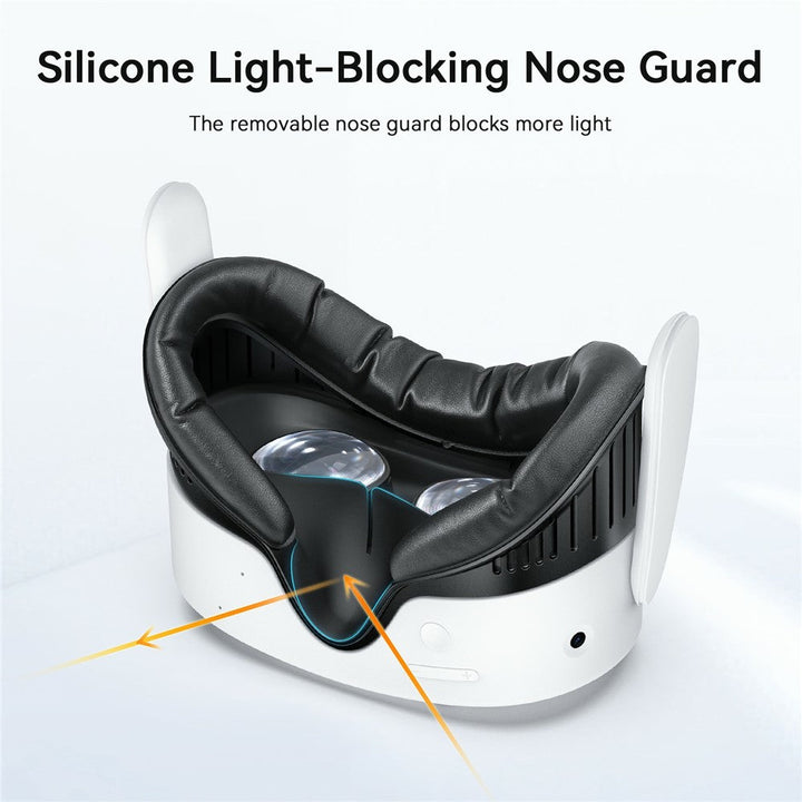 AMVR FC5 For Meta Quest 3S Face Mask VR Headset Cover Ventilated Anti-Fog Cooling Metanexus XR