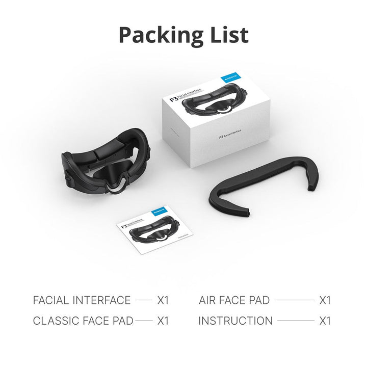 BOBOVR F3 For Meta Quest 3 Replacement Face Mask Cooling Padding VR Headset Face Cushion Metanexus XR