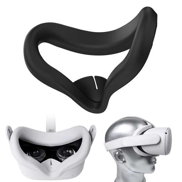 HIFYLUX Q2-PF10 Silicone Eye Mask Anti-sweat Shading Protective Cover for Oculus Quest 2 VR Glasses Metanexus XR