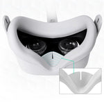 HIFYLUX Q2-PF10 Silicone Eye Mask Anti-sweat Shading Protective Cover for Oculus Quest 2 VR Glasses Metanexus XR