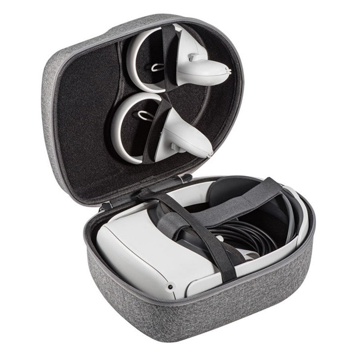 1110700 For Oculus Quest 2 VR Headset Controller Elite Head Strap Portable Storage Bag Carrying Case Metanexus XR