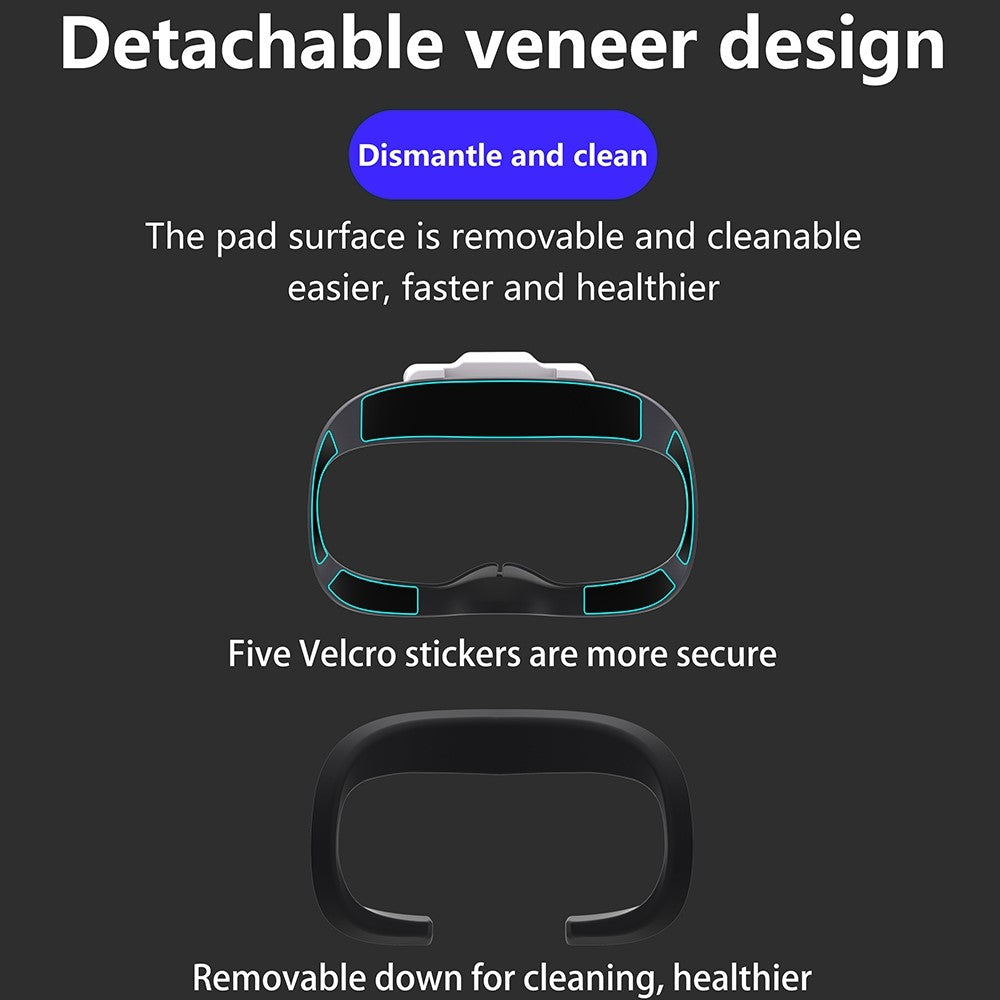 FIIT VR X2 for Oculus Quest 2 VR Cooling Fan Active Ventilation Air Circulation Fan Breathable Face Cover Pad Metanexus XR