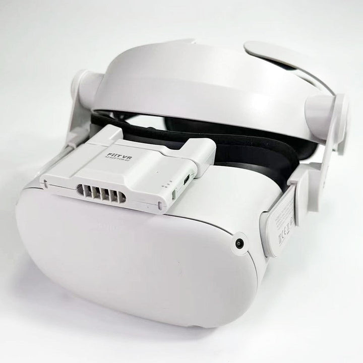 FIIT VR X2 for Oculus Quest 2 VR Cooling Fan Active Ventilation Air Circulation Fan Breathable Face Cover Pad Metanexus XR