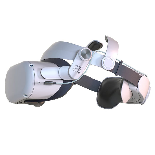 FIIT VR T2 Power For Oculus Quest 2 VR Head Strap Adjustable Headband 5000mAh Power Bank Metanexus XR