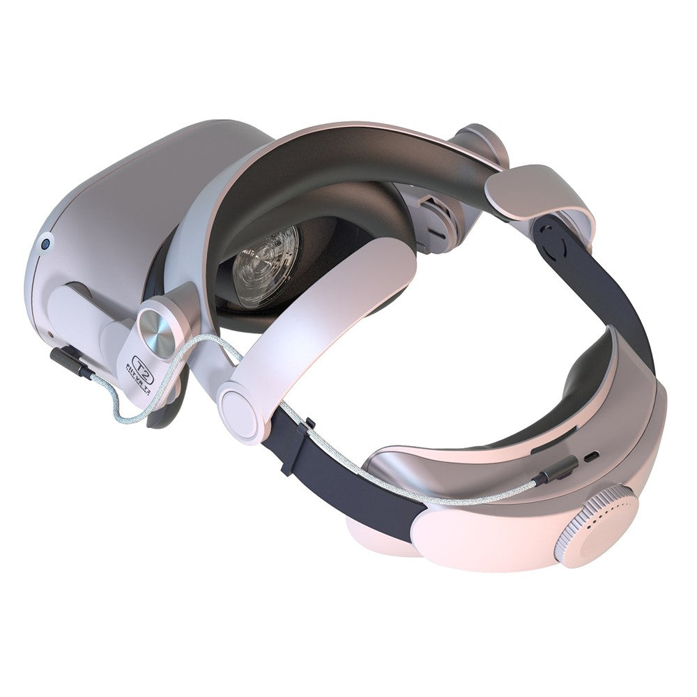 FIIT VR T2 Power For Oculus Quest 2 VR Head Strap Adjustable Headband 5000mAh Power Bank Metanexus XR