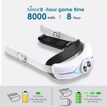 Oculus Quest 2 head strap with built-in 8000mAh battery Metanexus XR