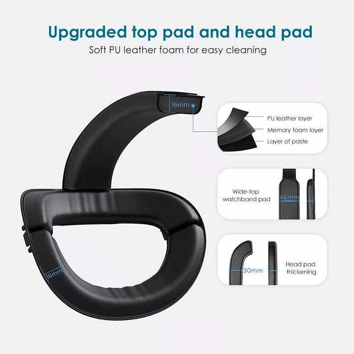 Oculus Quest 2 head strap with built-in 8000mAh battery Metanexus XR