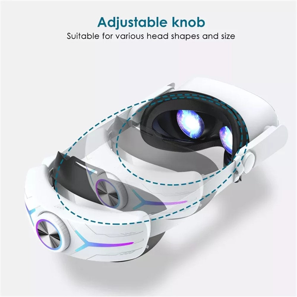 Oculus Quest 2 head strap with built-in 8000mAh battery Metanexus XR