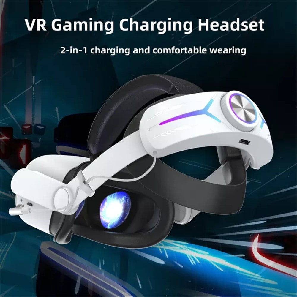 Oculus Quest 2 head strap with built-in 8000mAh battery Metanexus XR