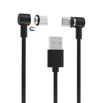 DOBE TP5-2520 For PS VR2 Controller 1 USB to 2 Type C 90 Degree Magnetic Charging Cord USB C Charger Cable TVCMALL