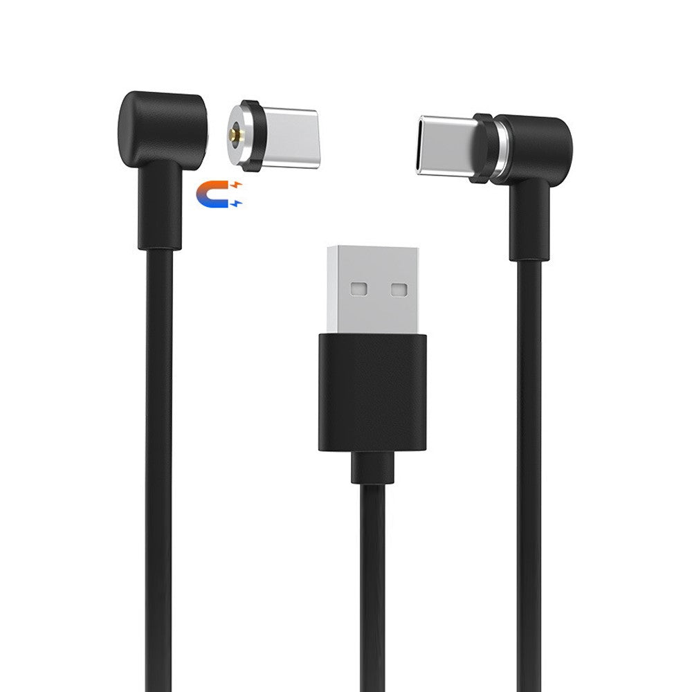 DOBE TP5-2520 For PS VR2 Controller 1 USB to 2 Type C 90 Degree Magnetic Charging Cord USB C Charger Cable TVCMALL