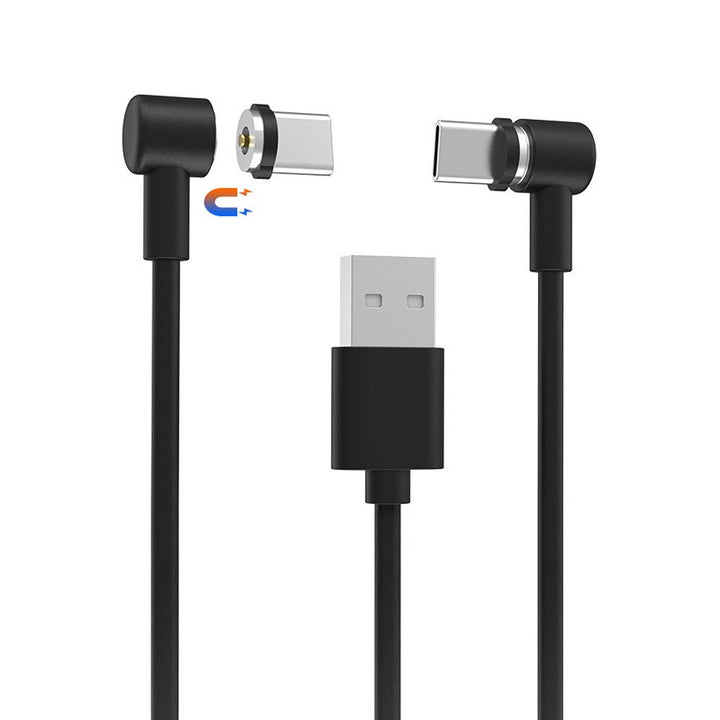 DOBE TP5-2520 For PS VR2 Controller 1 USB to 2 Type C 90 Degree Magnetic Charging Cord USB C Charger Cable TVCMALL