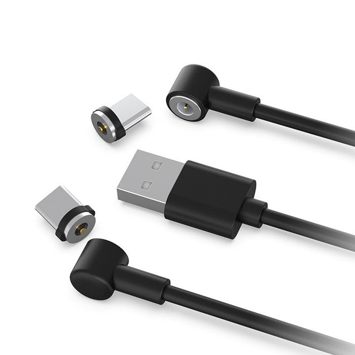 DOBE TP5-2520 For PS VR2 Controller 1 USB to 2 Type C 90 Degree Magnetic Charging Cord USB C Charger Cable TVCMALL