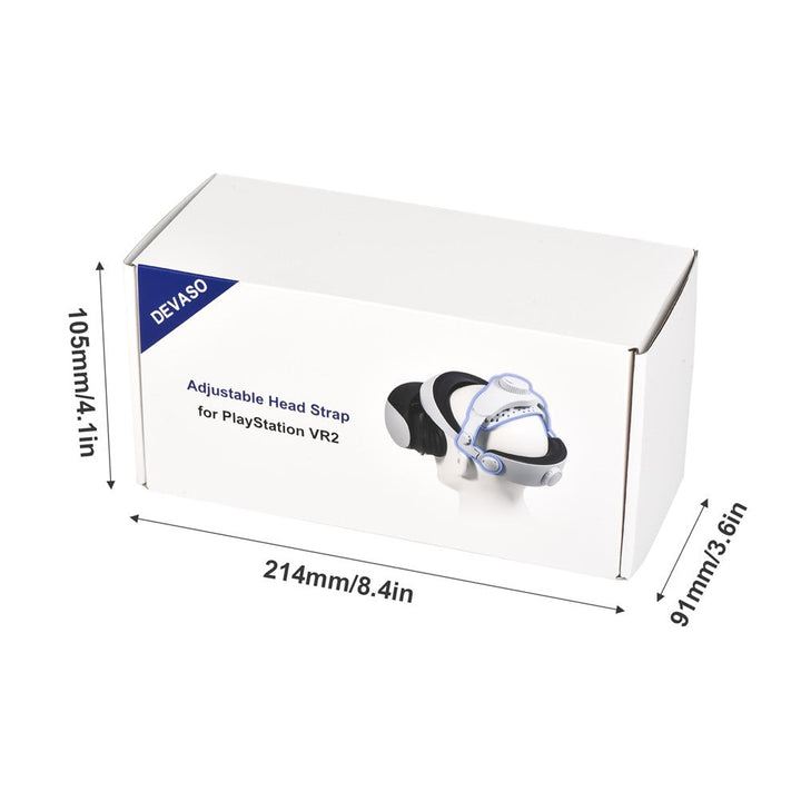 DEVASO Adjustable Head Strap for PS VR2 VR Headset Replacement Headband Metanexus XR