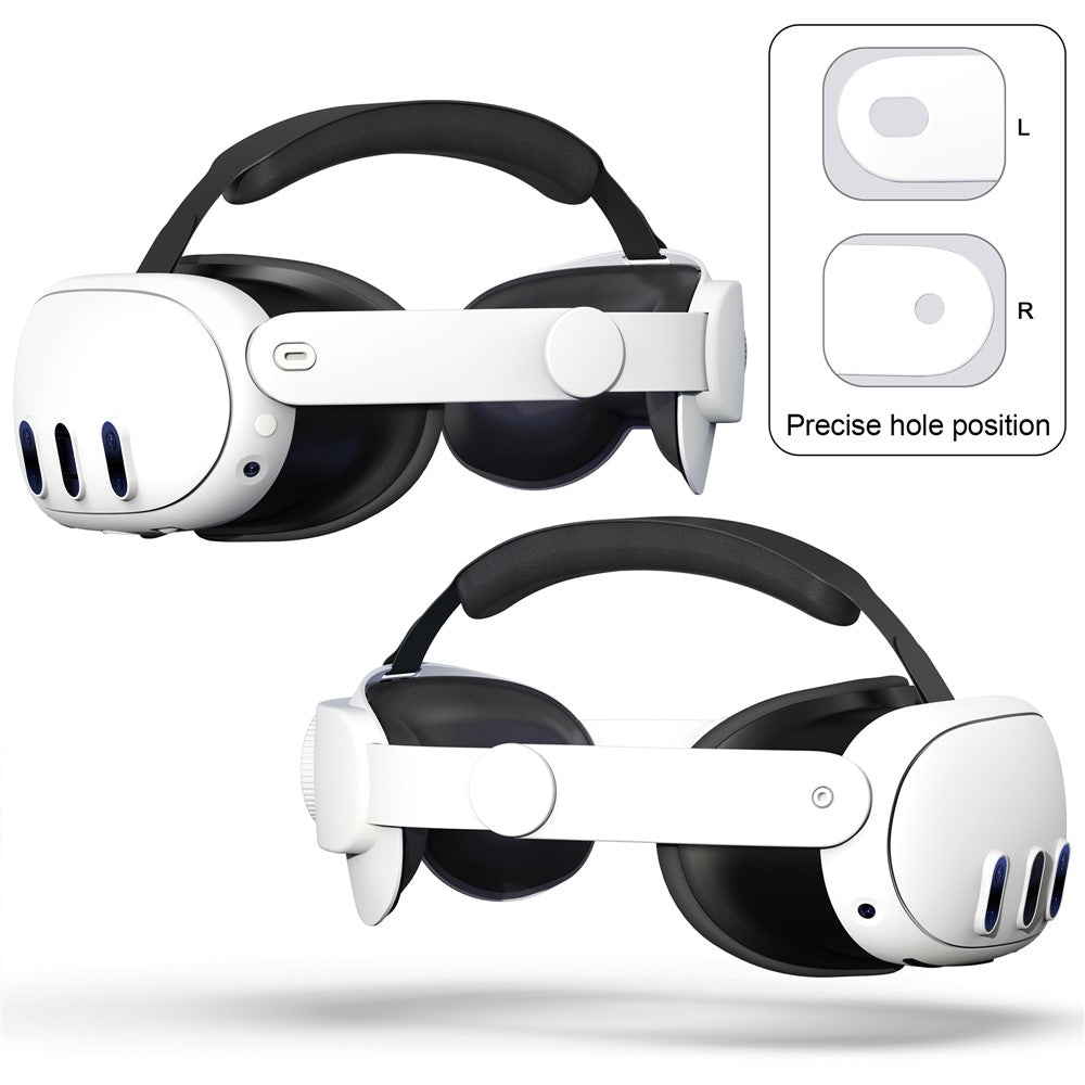 DEVASO Adjustable Head Strap for Meta Quest 3 Reduce Head Pressure Strap Replacement Metanexus XR