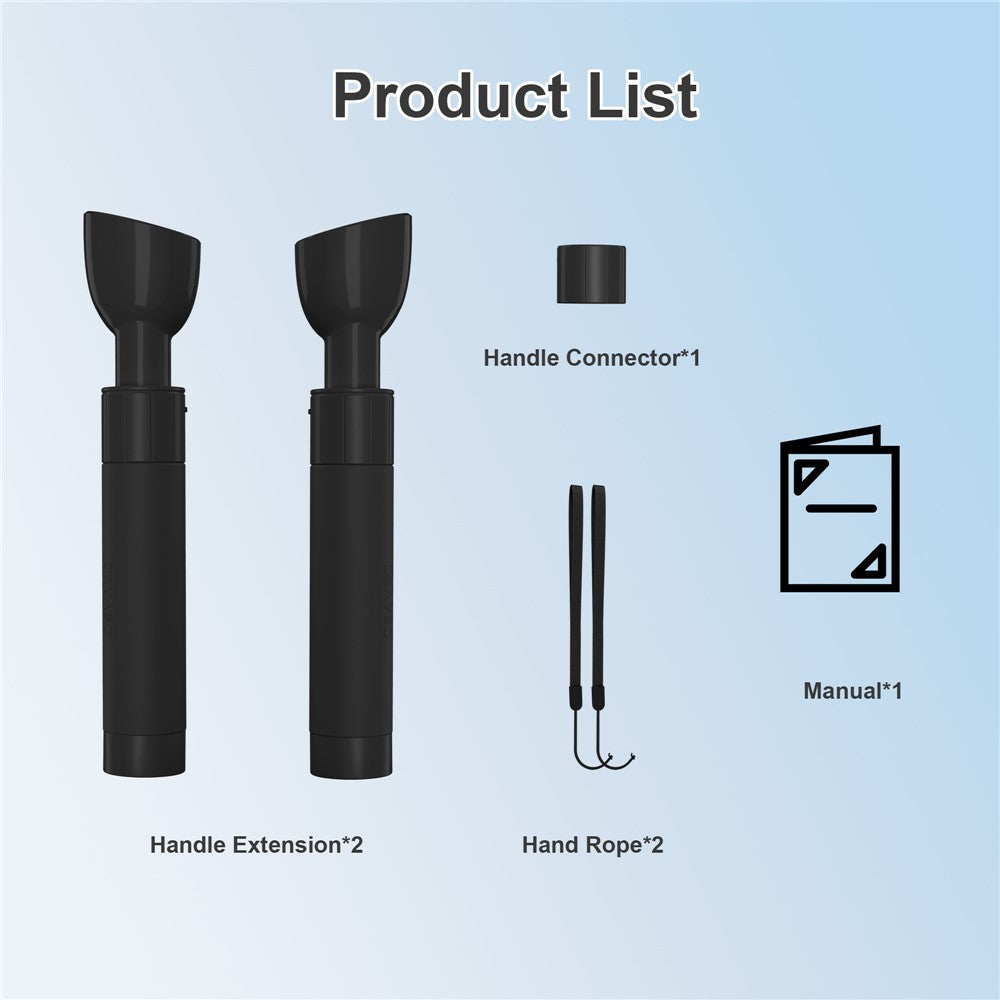 DEVASO Handle Extension Grip for Meta Quest 3 VR Headset Golf Game Handle Accessories Metanexus XR