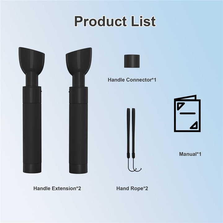 DEVASO Handle Extension Grip for Meta Quest 3 VR Headset Golf Game Handle Accessories Metanexus XR