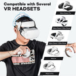 DEVASO Adjustable Head Strap for Meta Quest Pro / Quest 2 Elite Strap / Quest 3 Elite Strap / PICO 4 / PICO 4 Pro Accessories Metanexus XR