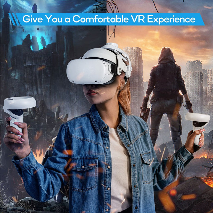 DEVASO Adjustable Head Strap for Meta Quest Pro / Quest 2 Elite Strap / Quest 3 Elite Strap / PICO 4 / PICO 4 Pro Accessories Metanexus XR