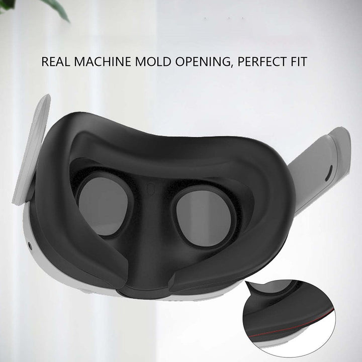 For Meta Quest 3 VR Headset Eye Mask Soft Silicone Anti-sweat Protective Cover Metanexus XR