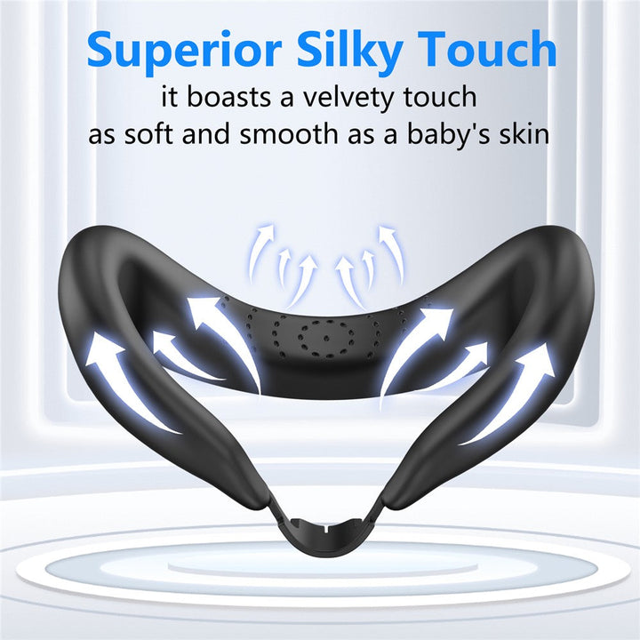 JYS JYS-MQ015 For Meta Quest 3 VR Headset Silicone Eye Mask Anti-sweat Protective Cover Metanexus XR