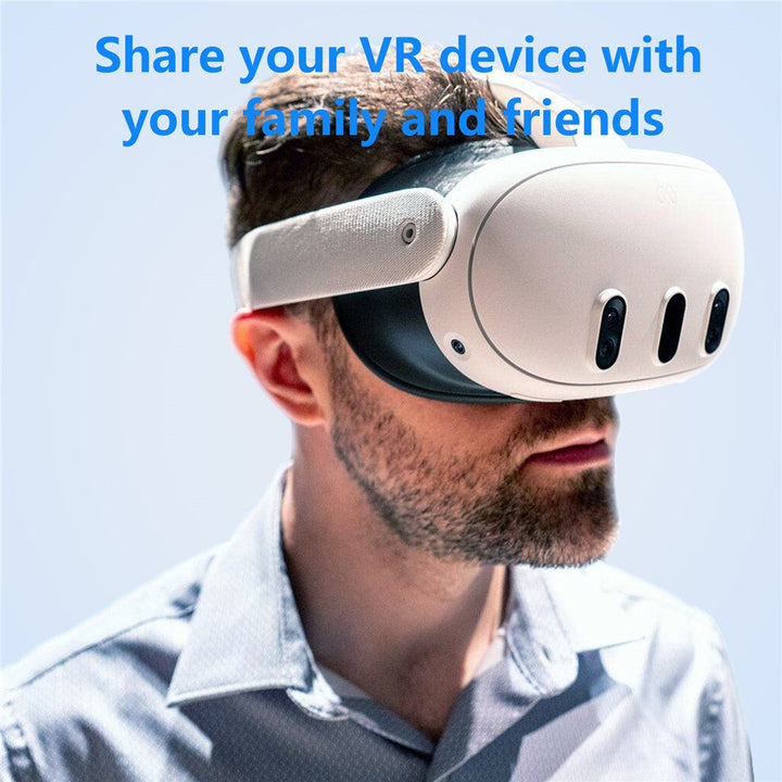 JYS JYS-MQ015 For Meta Quest 3 VR Headset Silicone Eye Mask Anti-sweat Protective Cover Metanexus XR