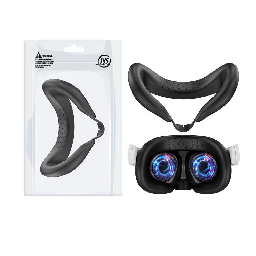 JYS JYS-MQ015 For Meta Quest 3 VR Headset Silicone Eye Mask Anti-sweat Protective Cover Metanexus XR