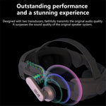 FIIT VR T300 Plus Headband+Front Cover+ Earmuffs for Meta Quest 3 VR Headset Accessories Metanexus XR