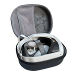 For Meta Quest 3 VR Headset Carrying Case EVA+Coral Fleece Portable Storage Bag Metanexus XR