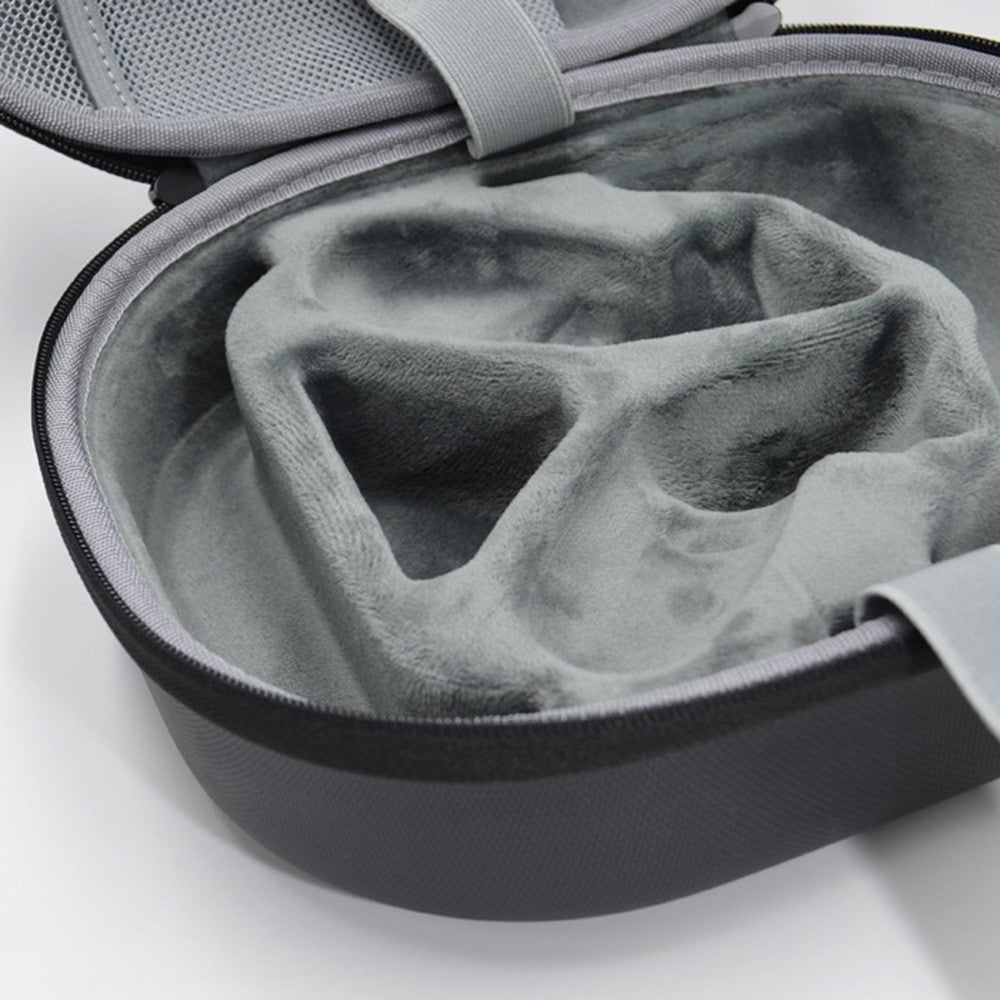For Meta Quest 3 VR Headset Carrying Case EVA+Coral Fleece Portable Storage Bag Metanexus XR