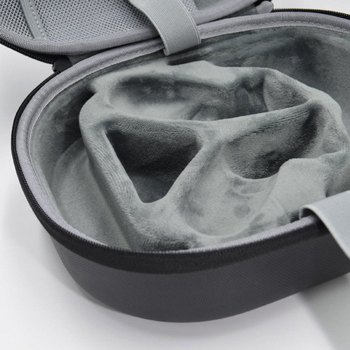 For Meta Quest 3 VR Headset Carrying Case EVA+Coral Fleece Portable Storage Bag Metanexus XR