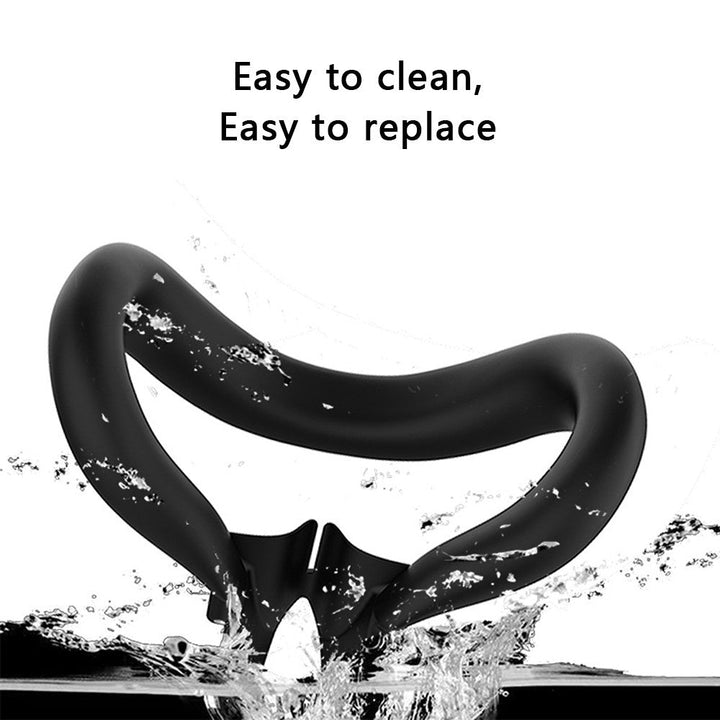 For Meta Quest 3 VR Headset Silicone Face Mask + Lens Protective Cover + 2 Rocker Cap Metanexus XR