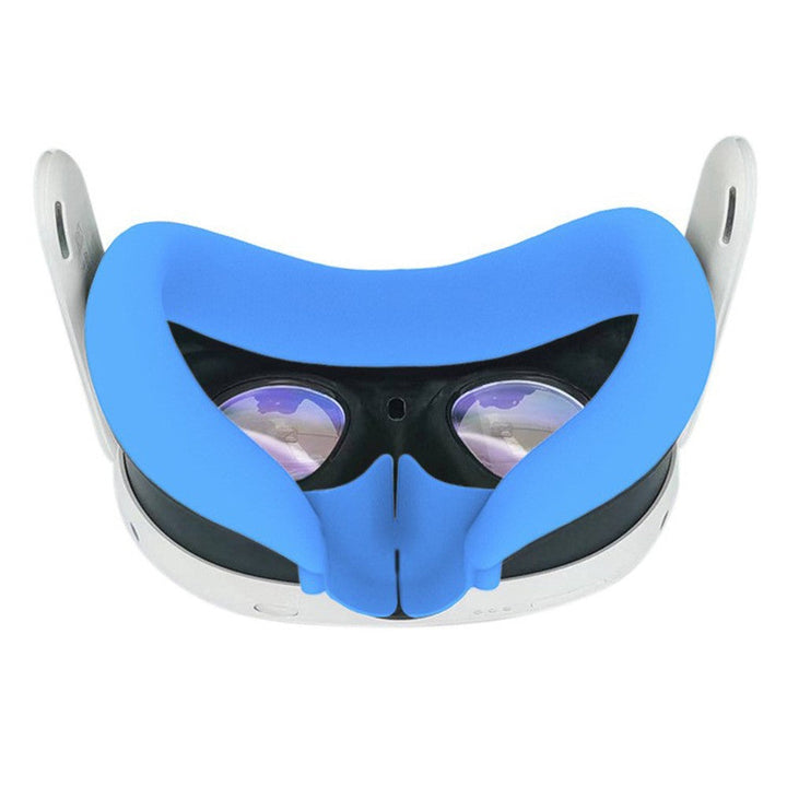 For Meta Quest 3 VR Headset Silicone Face Mask + Lens Protective Cover + 2 Rocker Cap Metanexus XR