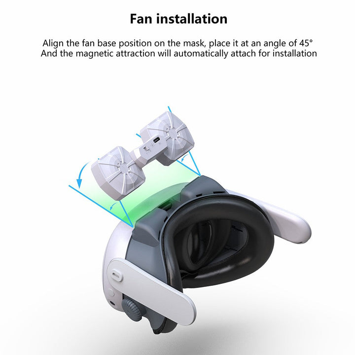 FIIT VR X3 Air Circulation Face Cushion Pad Compatible with Meta Quest 3 Leather Foam Pad Replacement Metanexus XR