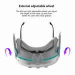 FIIT VR X3 Air Circulation Face Cushion Pad Compatible with Meta Quest 3 Leather Foam Pad Replacement Metanexus XR