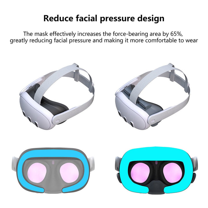 FIIT VR X3 For Meta Quest 3 Top Cover Heat Dissipation Fan Sponge Pressure Relief Mask Metanexus XR