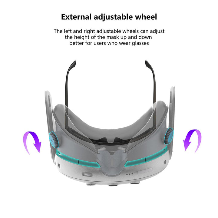 FIIT VR X3 For Meta Quest 3 Top Cover Heat Dissipation Fan Sponge Pressure Relief Mask Metanexus XR