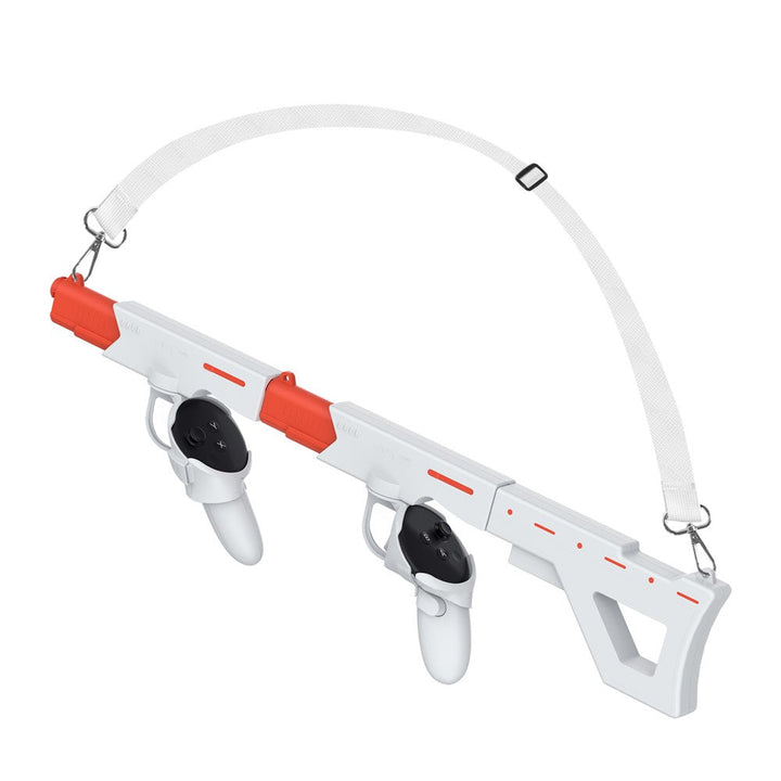 DEVASO For Meta Quest 3 VR Magnetic Suction Gunstock Game Controller Holder Metanexus XR