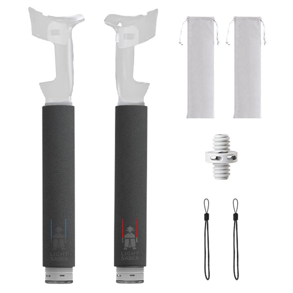 HIBLOKS Gamepad Stick for Oculus Quest 3 Handles Extension Controller Grips ABS+Sponge VR Controller Metanexus XR