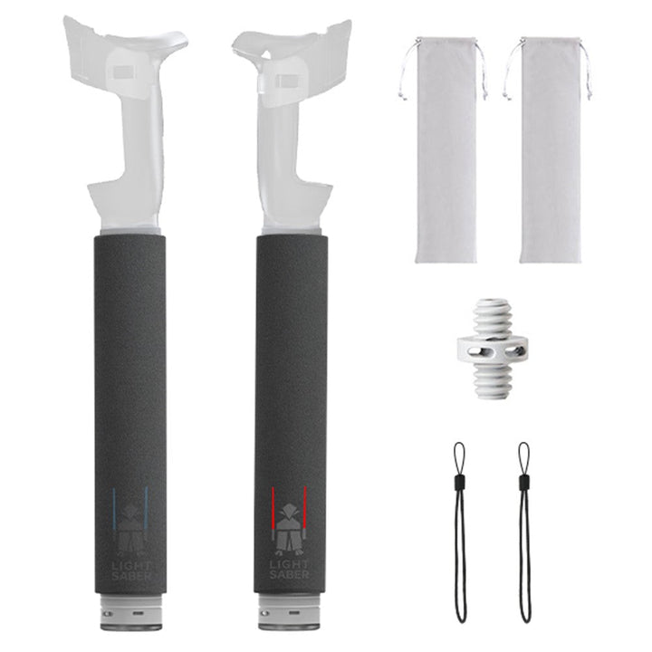 HIBLOKS Gamepad Stick for Oculus Quest 3 Handles Extension Controller Grips ABS+Sponge VR Controller Metanexus XR